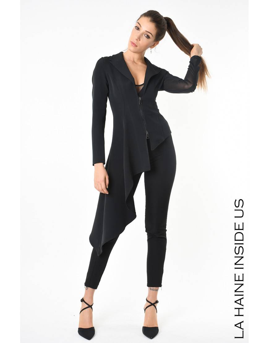 La Haine Inside Us 4B LW870 GIACCA Nero