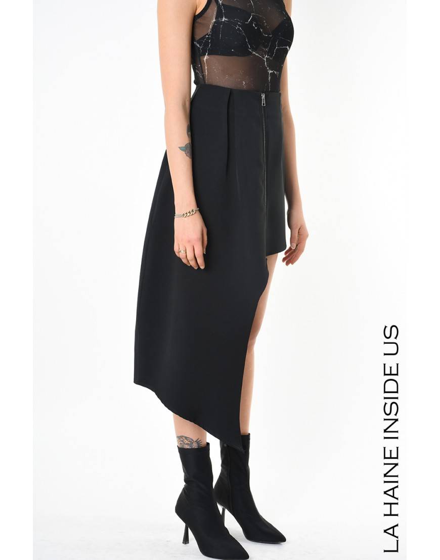 La Haine Inside Us 4B LW874 GONNA Nero