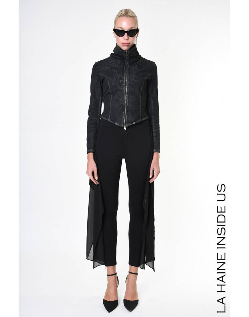 La Haine Inside Us 4B LW881 GIACCA Nero