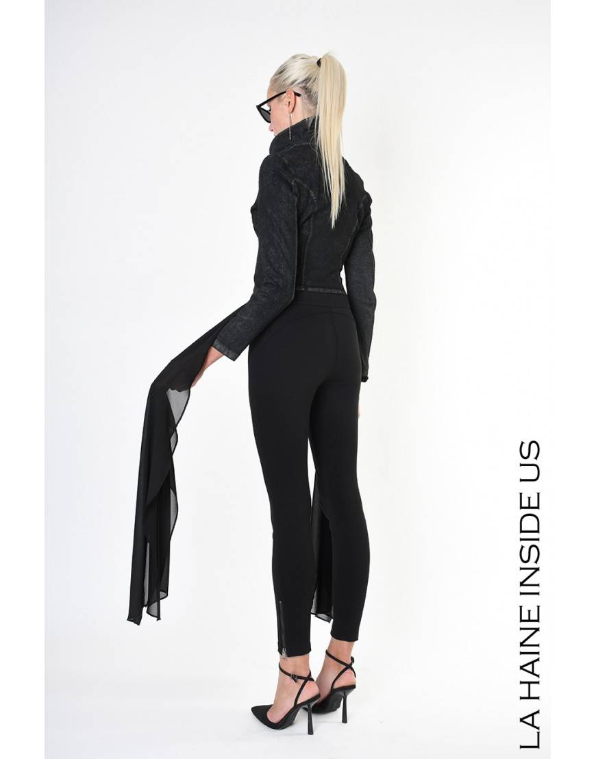 La Haine Inside Us 4B LW881 GIACCA Nero