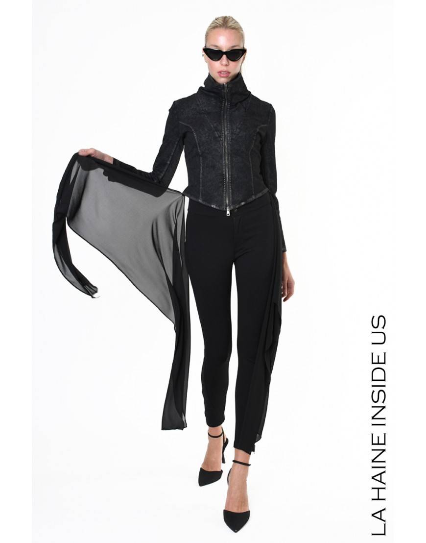 La haine inside us 4B LW881 GIACCA Nero