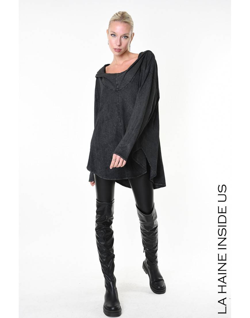 La Haine Inside Us 4B LW882 MAGLIA Nero