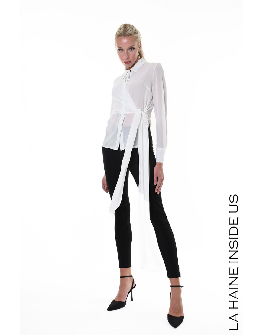 La haine inside us 4B LW927 CAMICIA Bianco