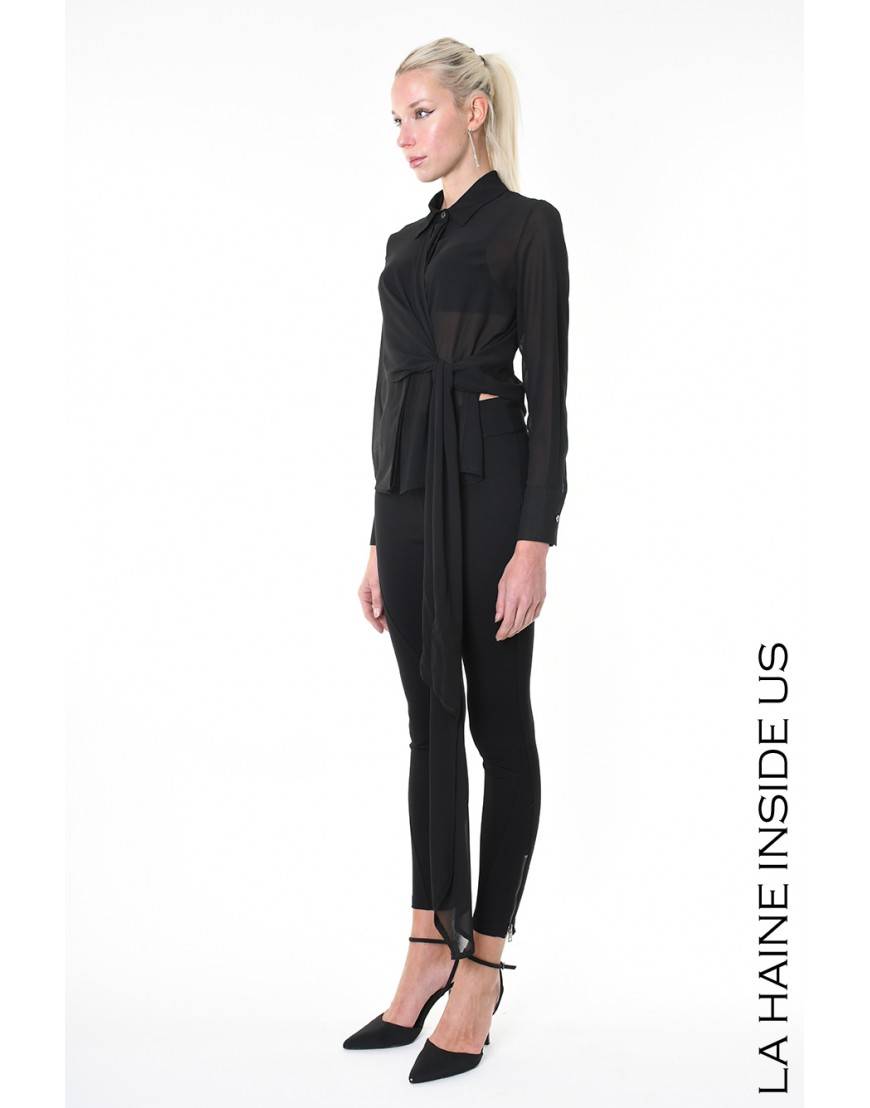 La Haine Inside Us 4B LW927 CAMICIA Nero