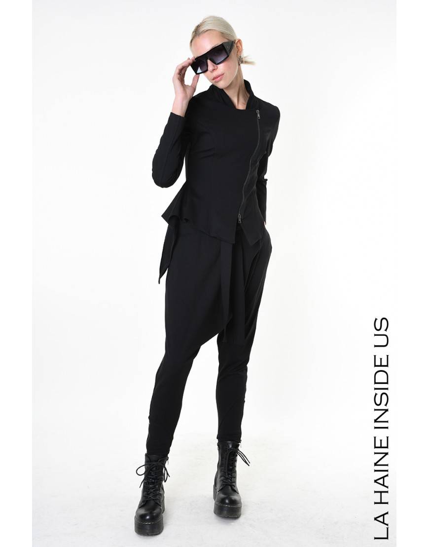 La Haine Inside Us 4B LW930 GIACCA Nero