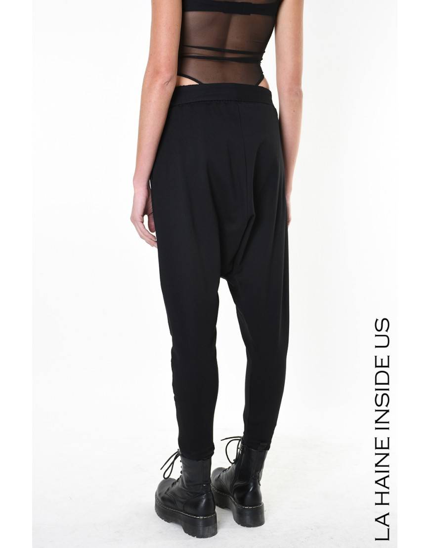 La Haine Inside Us 4B LW931 PANTALONE Nero