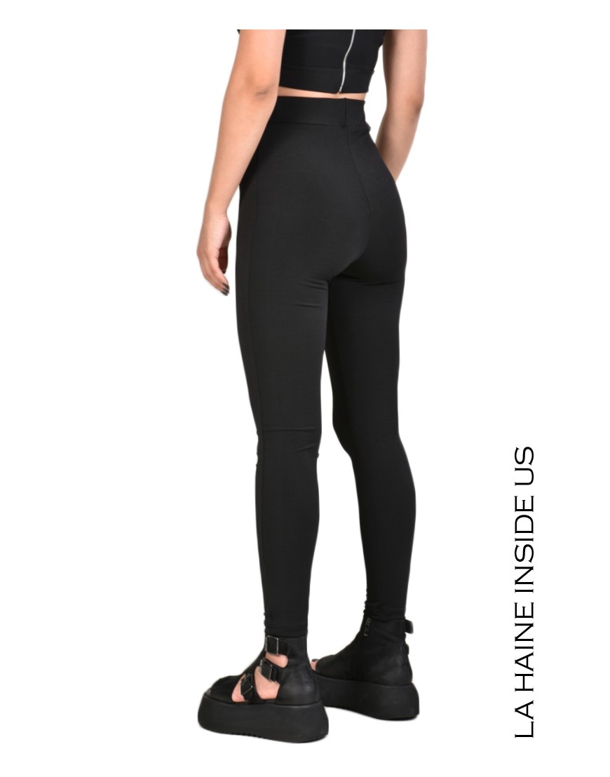 La Haine Inside Us 4J LETTY LEGGINGS Nero
