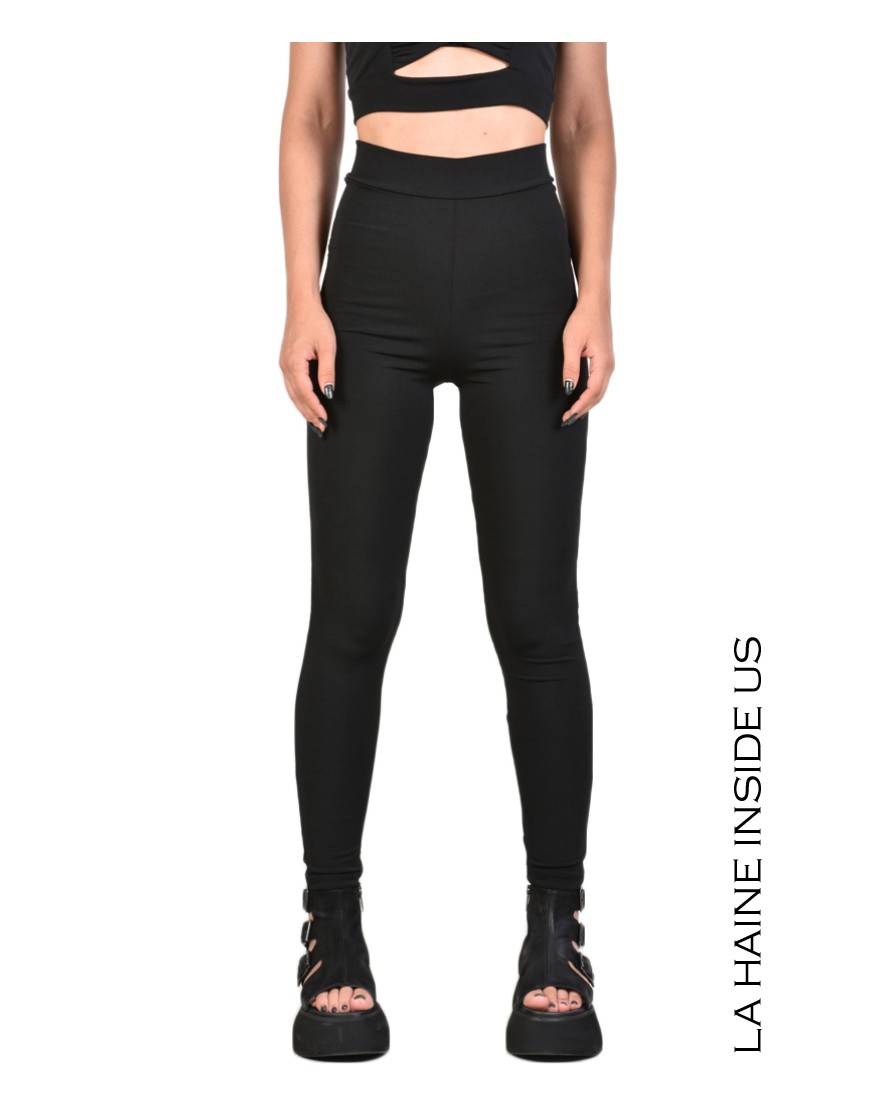 La haine inside us 4J LETTY LEGGINGS Nero