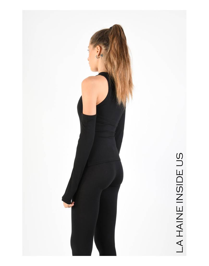 La Haine Inside Us 4J LW728 T-SHIRT Nero