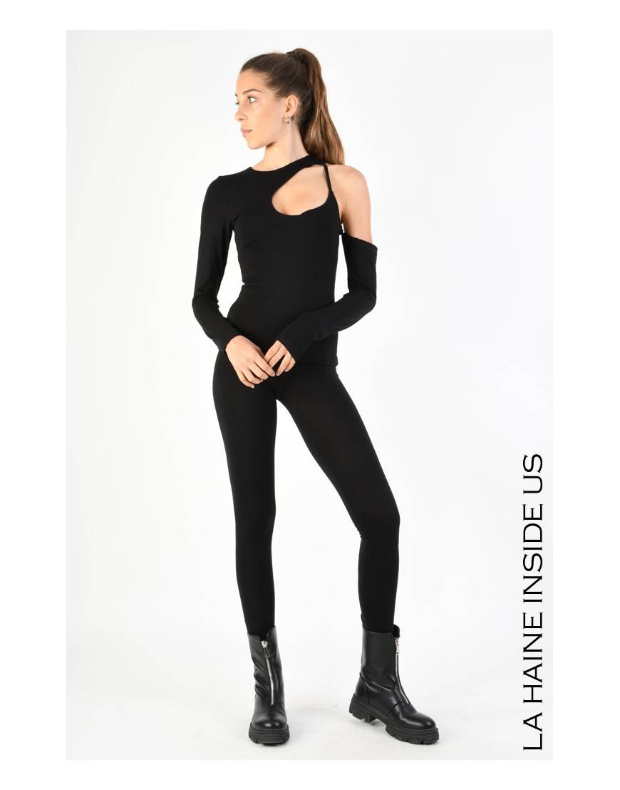 La Haine Inside Us 4J LW728 T-SHIRT Nero