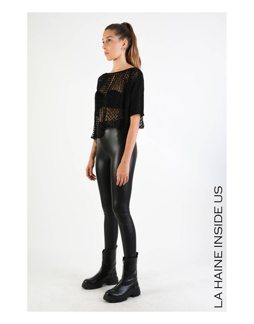 La Haine Inside Us 4J LW774 T-SHIRT Nero