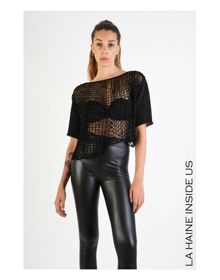 La haine inside us 4J LW774 T-SHIRT Nero