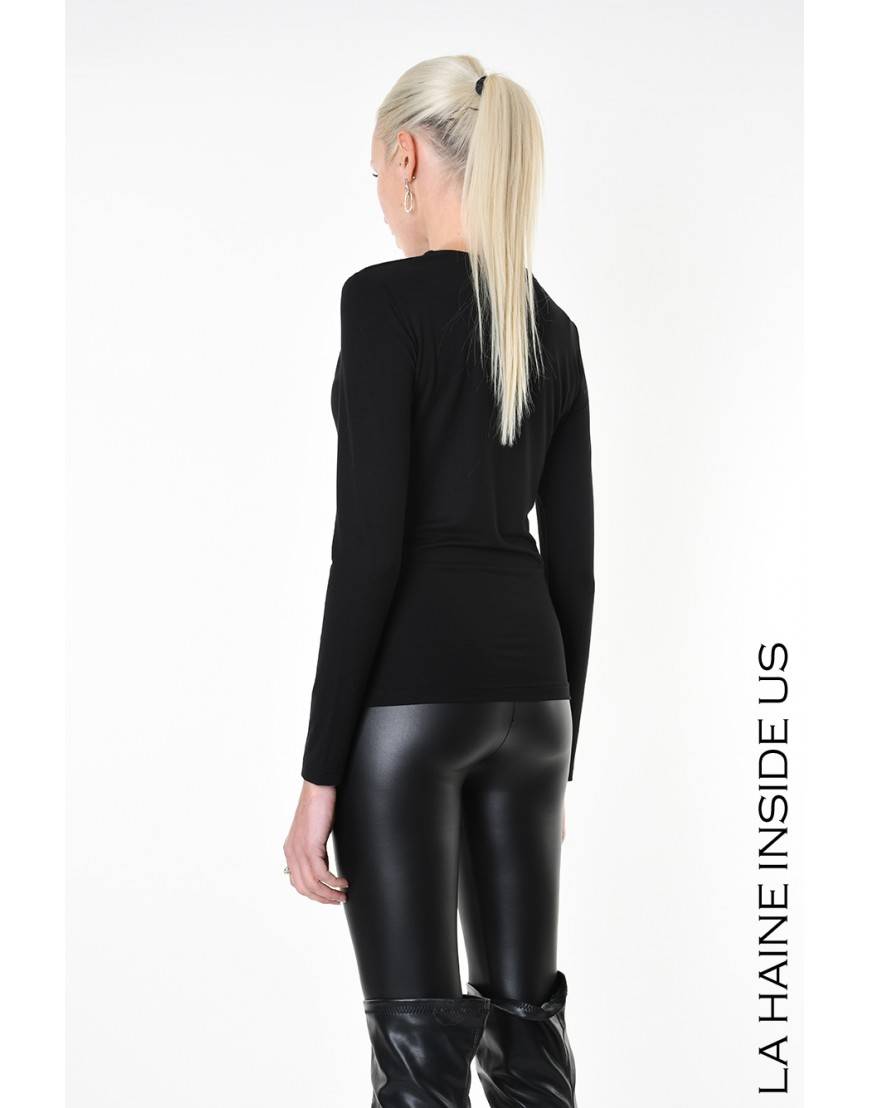 La Haine Inside Us 4J LW943 MAGLIA Nero