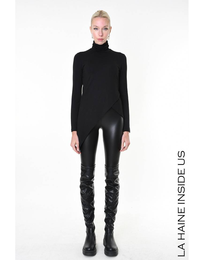 La Haine Inside Us 4J LW944 MAGLIA Nero