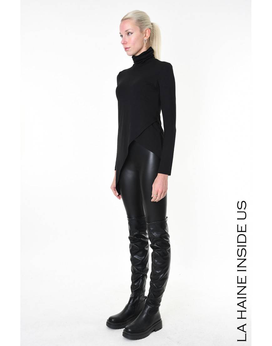 La Haine Inside Us 4J LW944 MAGLIA Nero