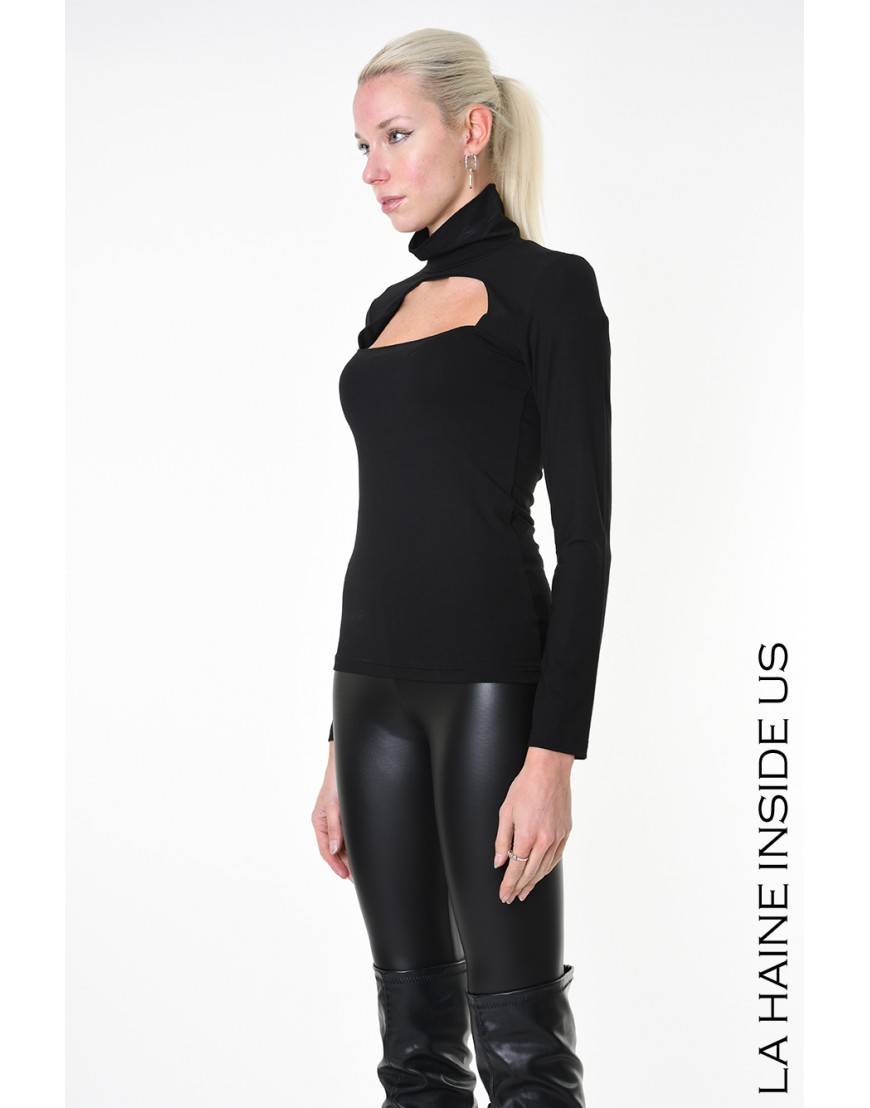 La Haine Inside Us 4J LW951 MAGLIA Nero