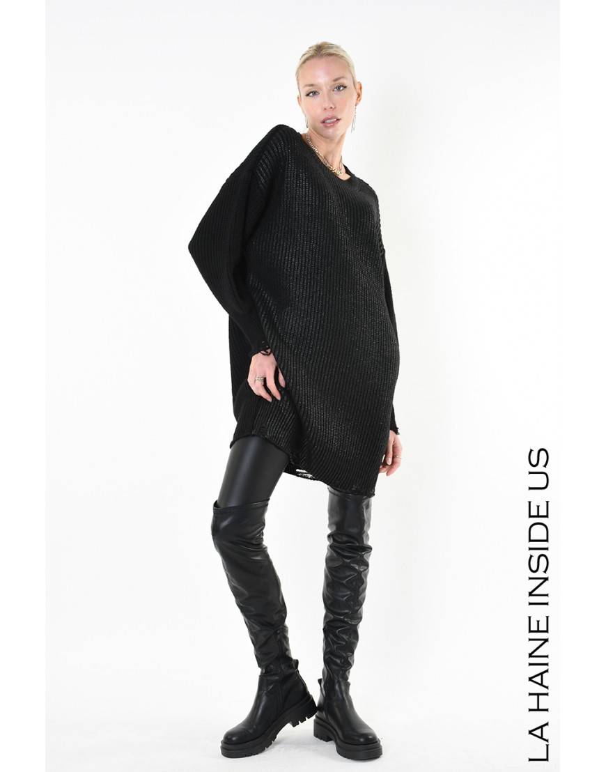 La Haine Inside Us 4K LW864 MAGLIA UNISEX D Nero