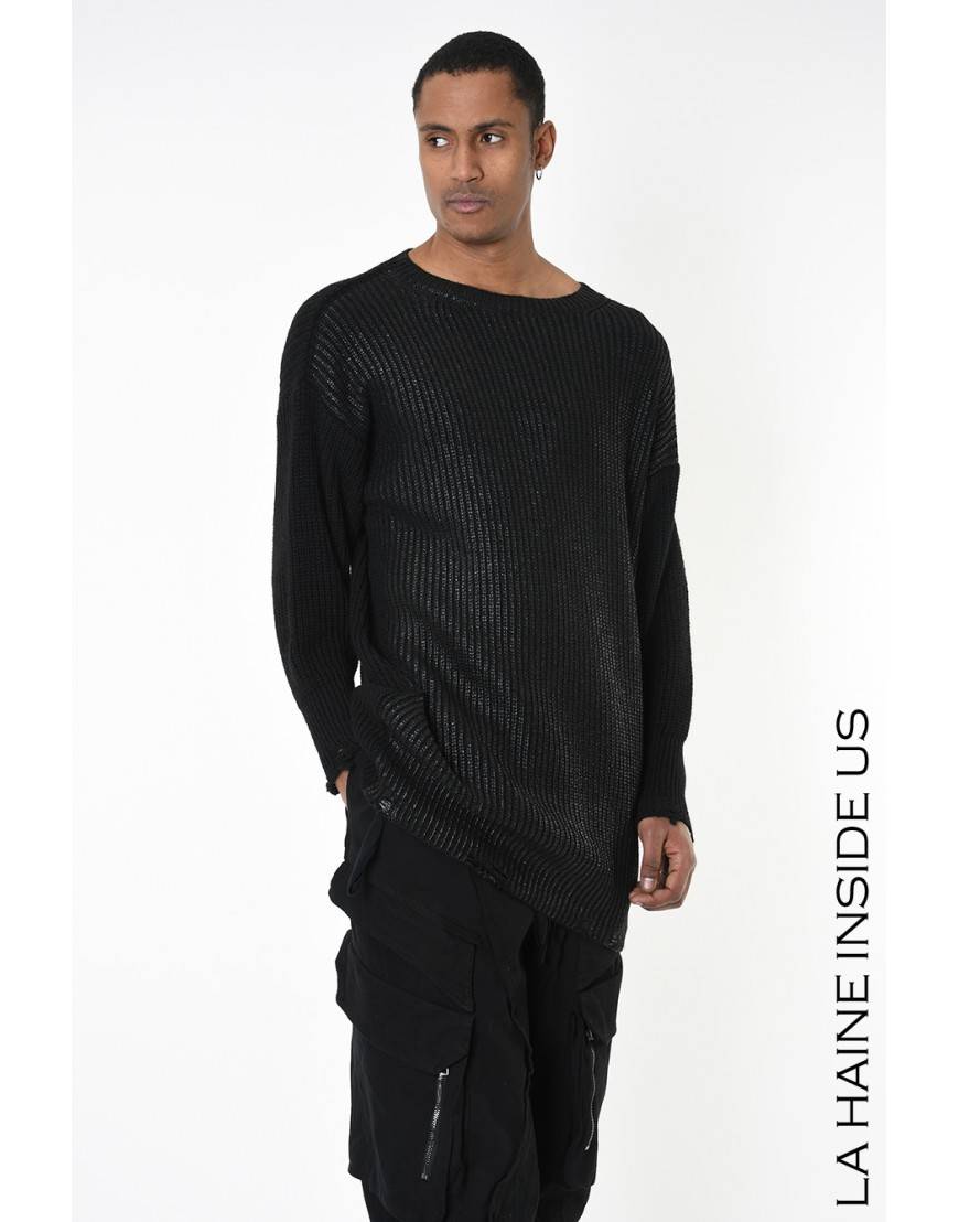 La haine inside us 4K LW864 MAGLIA UNISEX U Nero