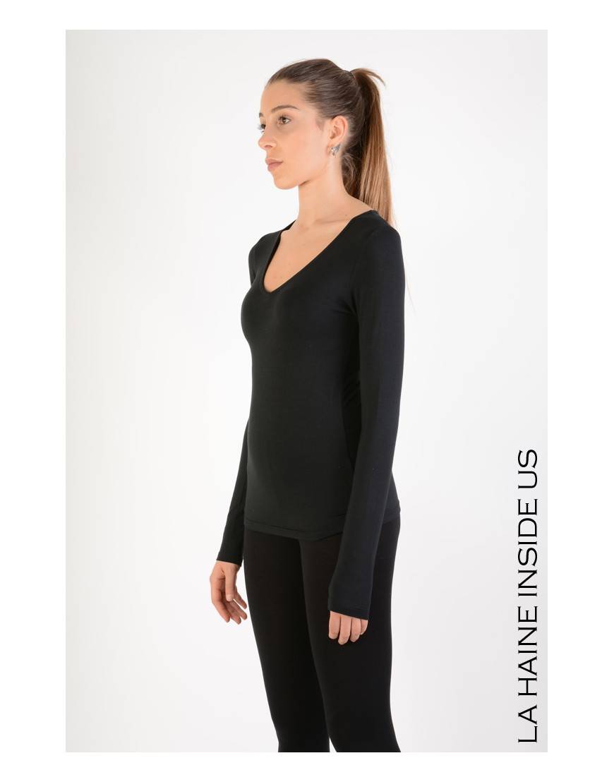 La Haine Inside Us 4M LW551 T-SHIRT Nero