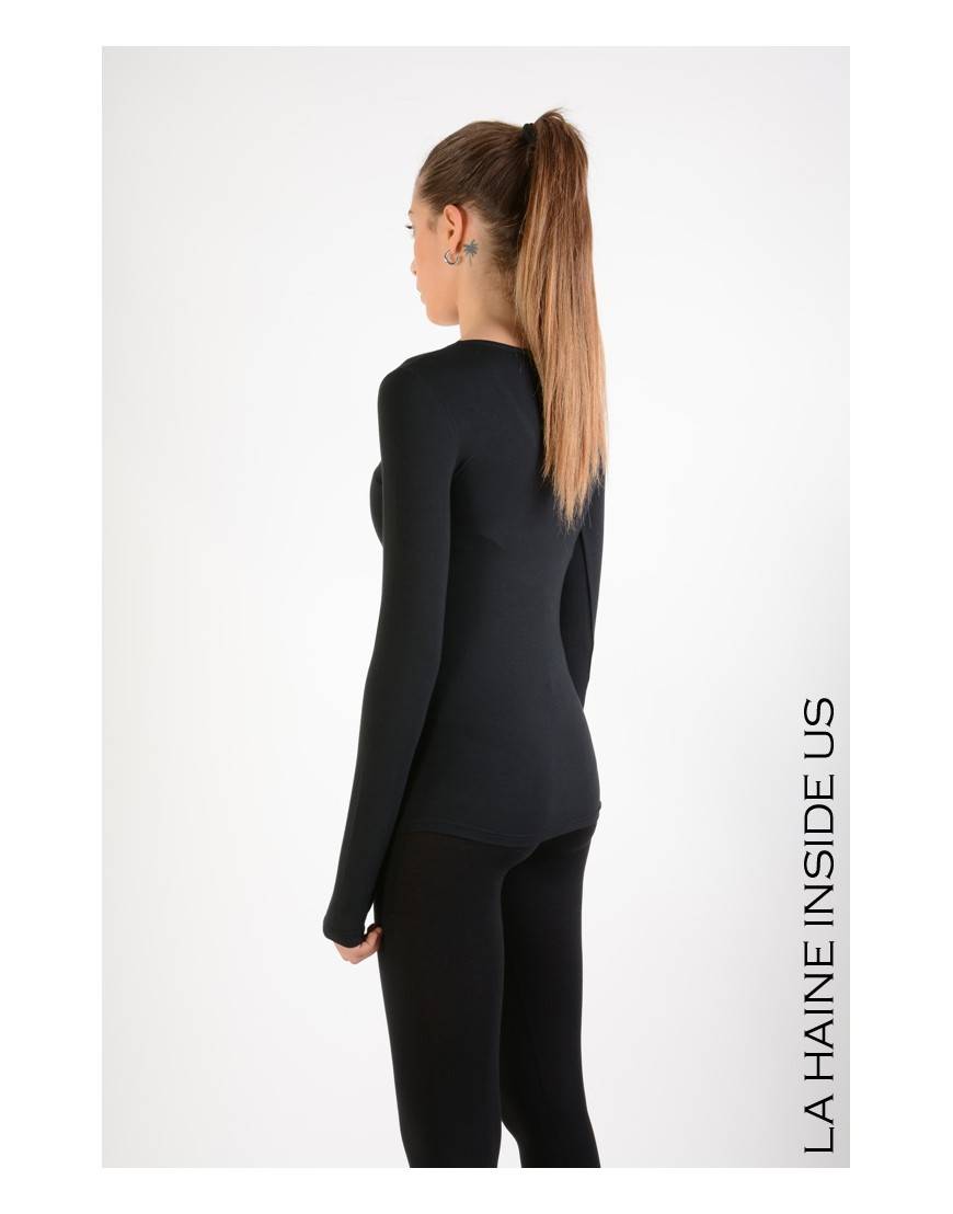 La Haine Inside Us 4M LW551 T-SHIRT Nero