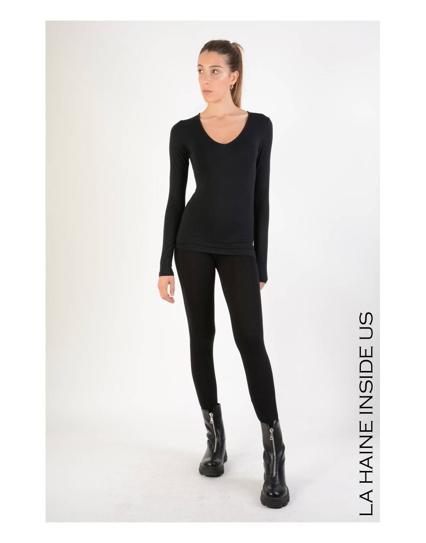 La Haine Inside Us 4M LW551 T-SHIRT Nero