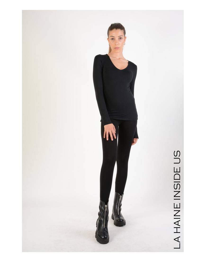 La Haine Inside Us 4M LW551 T-SHIRT Nero