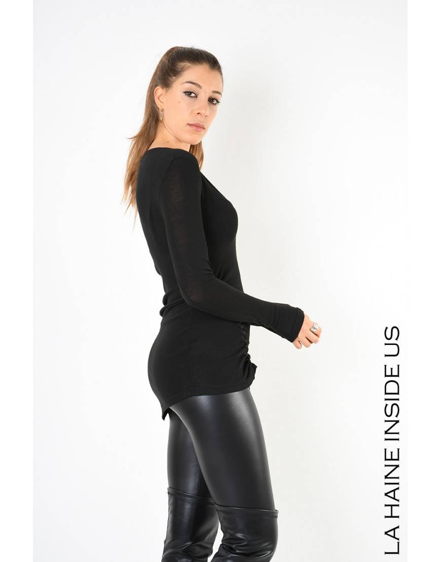 La Haine Inside Us 4M LW562 T-SHIRT Nero