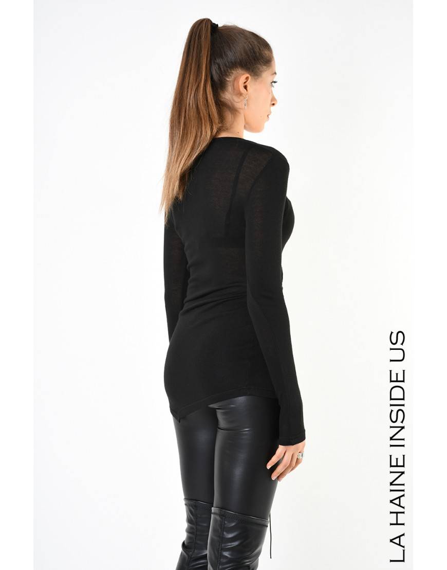 La Haine Inside Us 4M LW562 T-SHIRT Nero