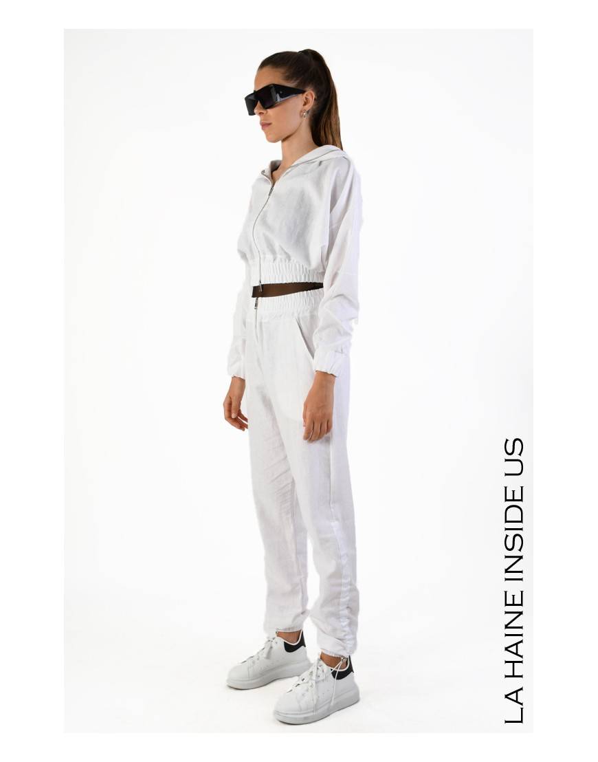 La Haine Inside Us 4M LW674 BOMBER Bianco