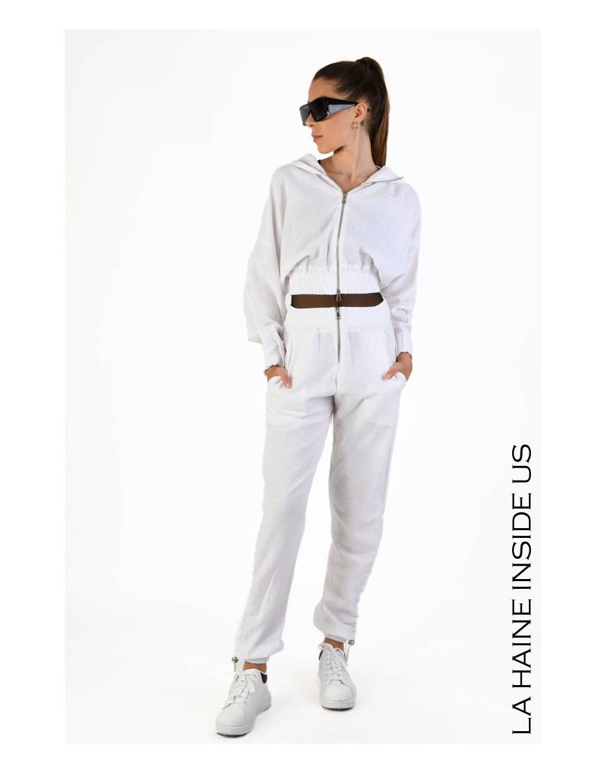 La Haine Inside Us 4M LW674 BOMBER Bianco