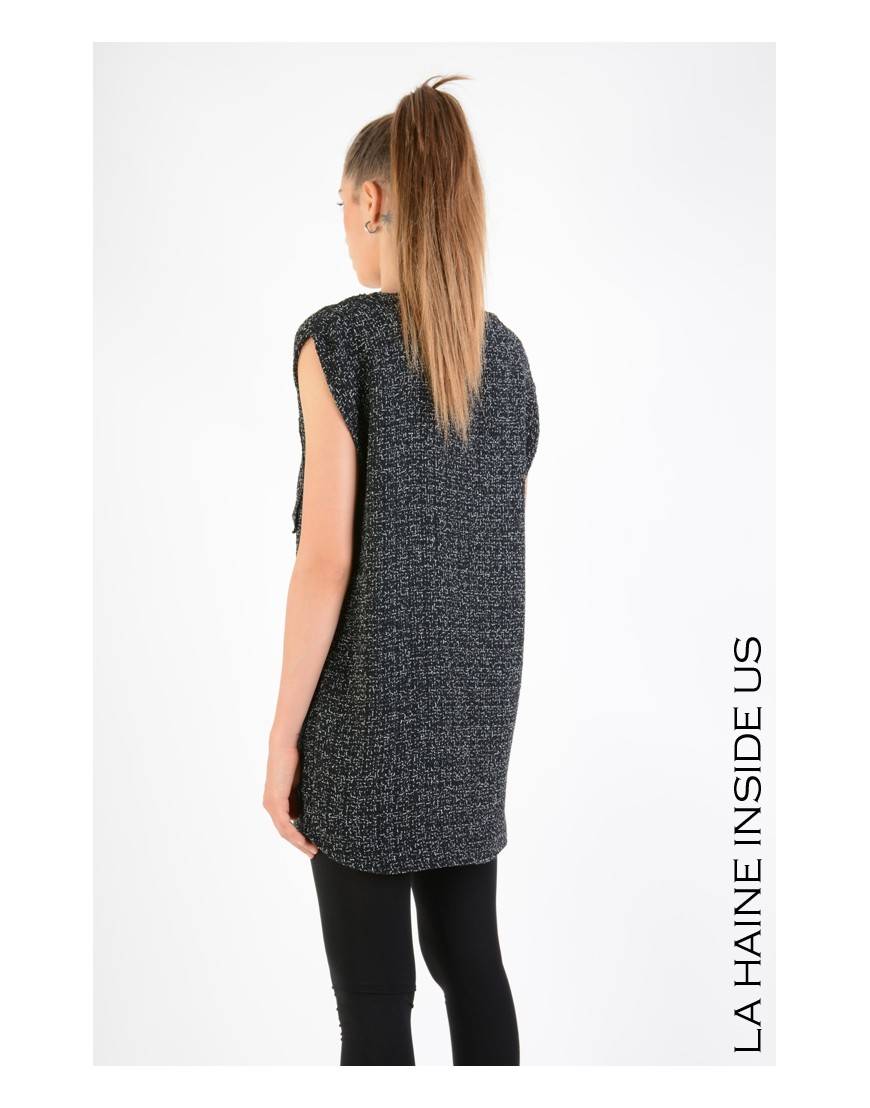 La Haine Inside Us 4M LW677 T-SHIRT UNISEX D Nero