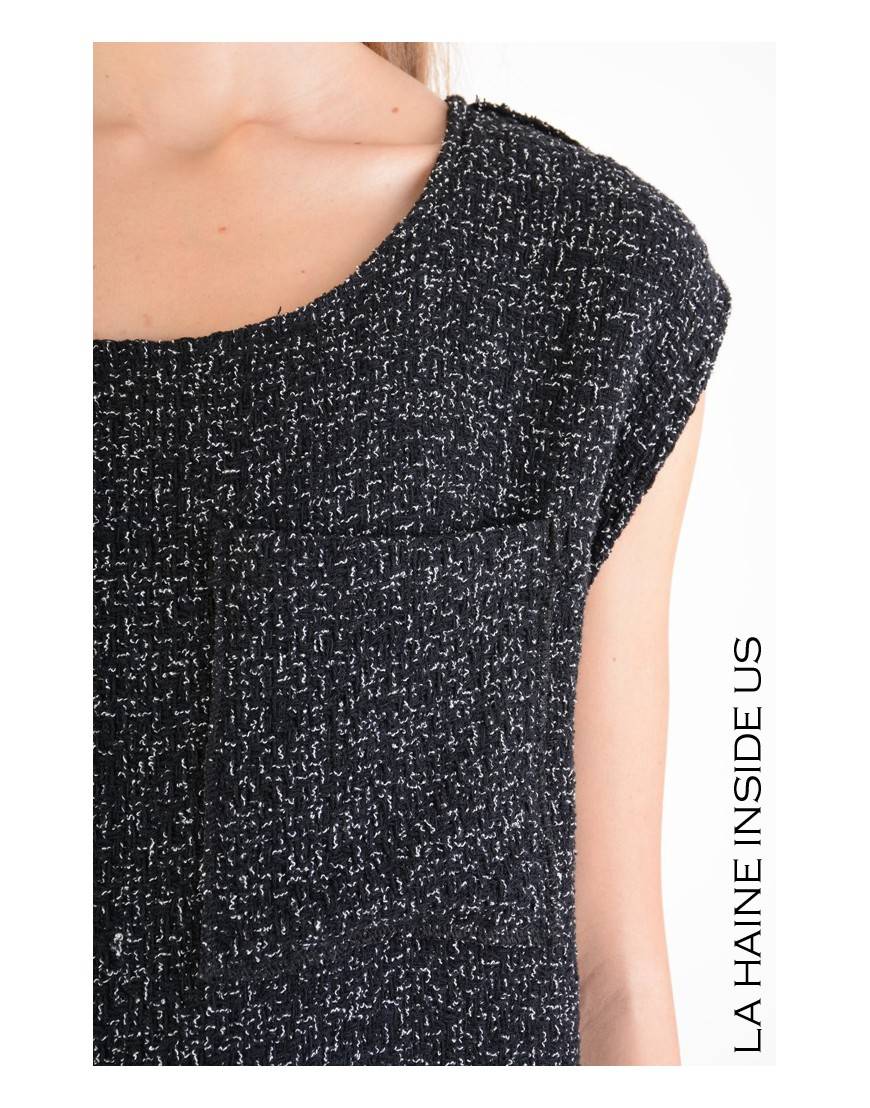 La Haine Inside Us 4M LW677 T-SHIRT UNISEX D Nero