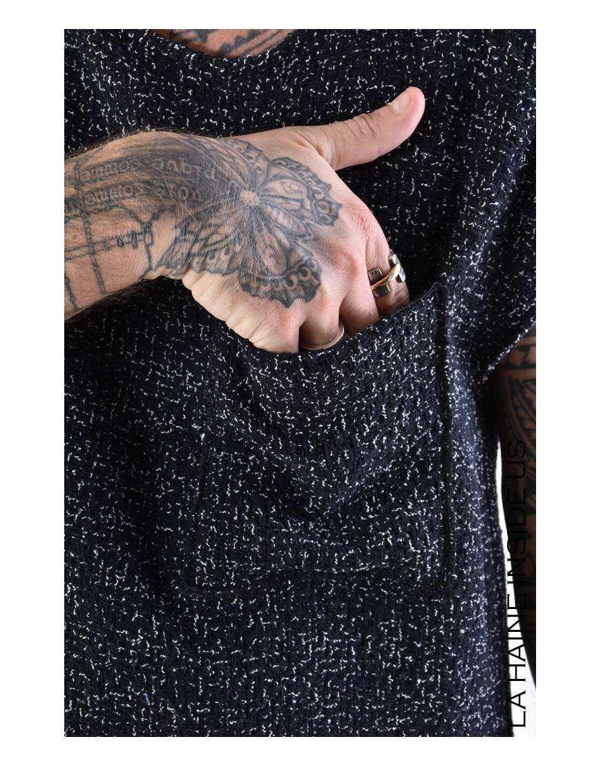 La Haine Inside Us 4M LW677 T-SHIRT UNISEX U Nero