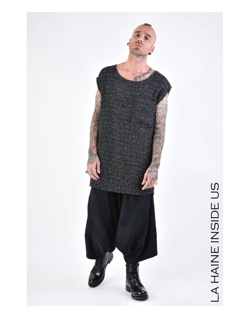 La haine inside us 4M LW677 T-SHIRT UNISEX U Nero