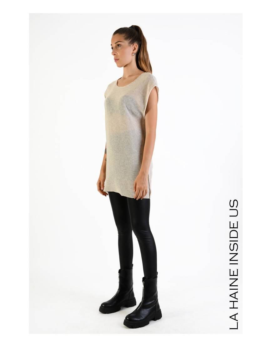 La Haine Inside Us 4M LW740 ABITO Sabbia