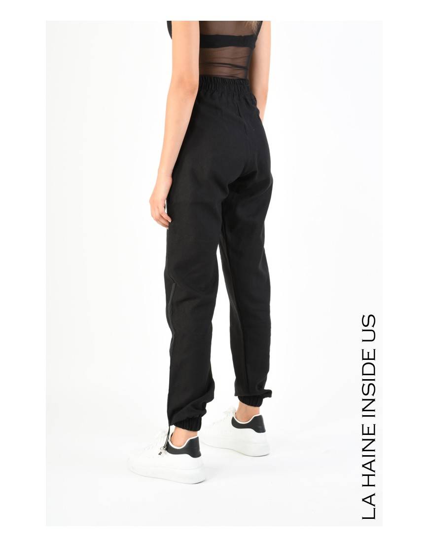 La Haine Inside Us 4M LW755 PANTALONE Nero