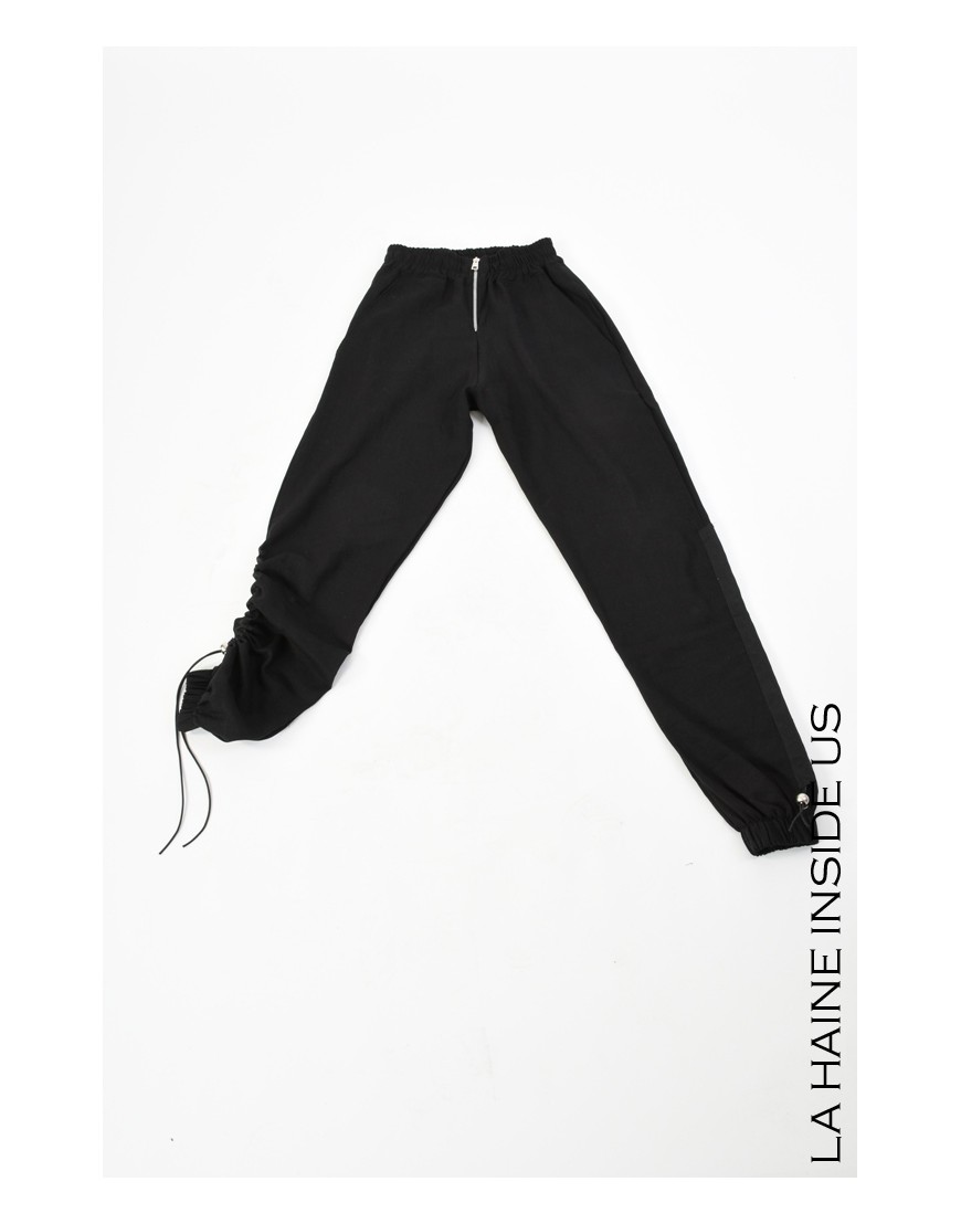 La Haine Inside Us 4M LW755 PANTALONE Nero