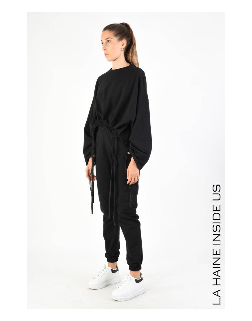 La Haine Inside Us 4M LW757 TUNICA Nero