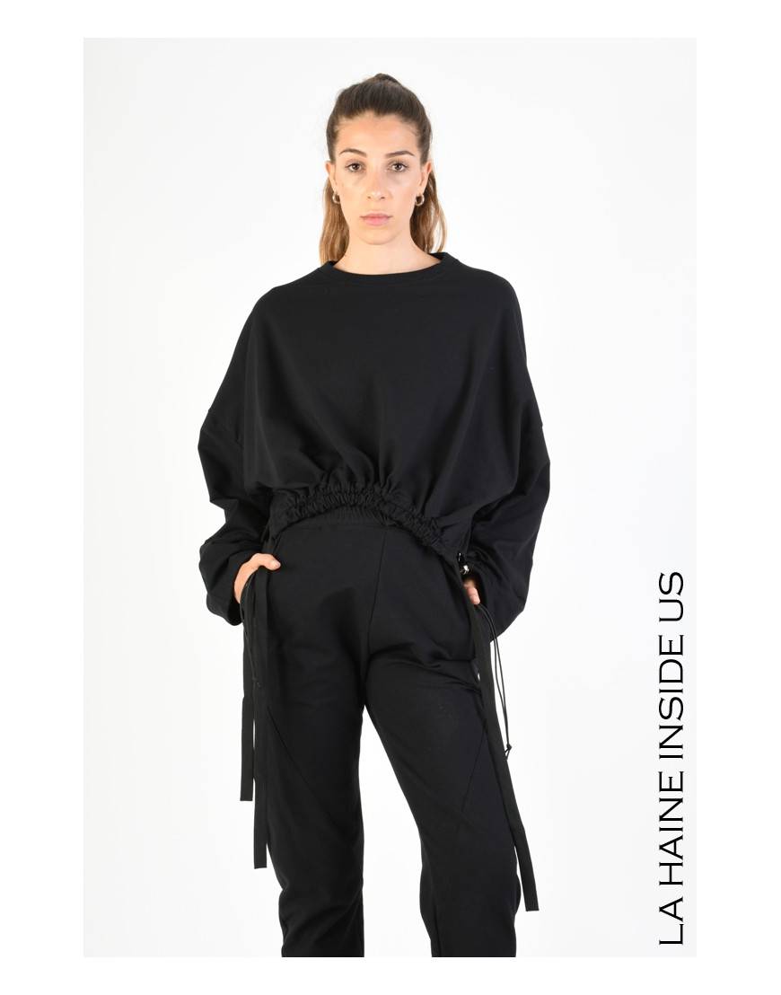 La haine inside us 4M LW757 TUNICA Nero