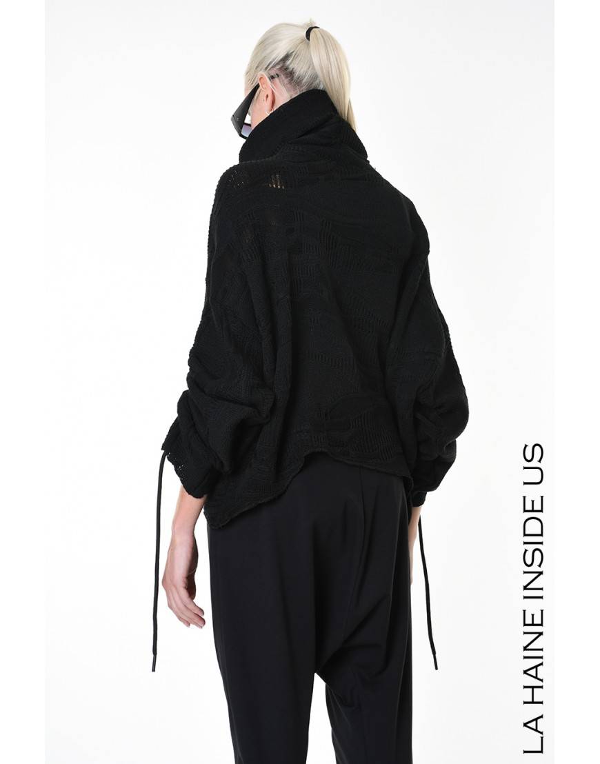 La Haine Inside Us 4M LW891 MAGLIA Nero