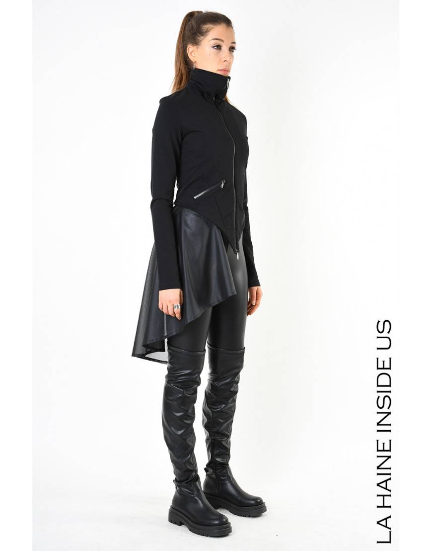La Haine Inside Us 4M LW902 GIACCA Nero