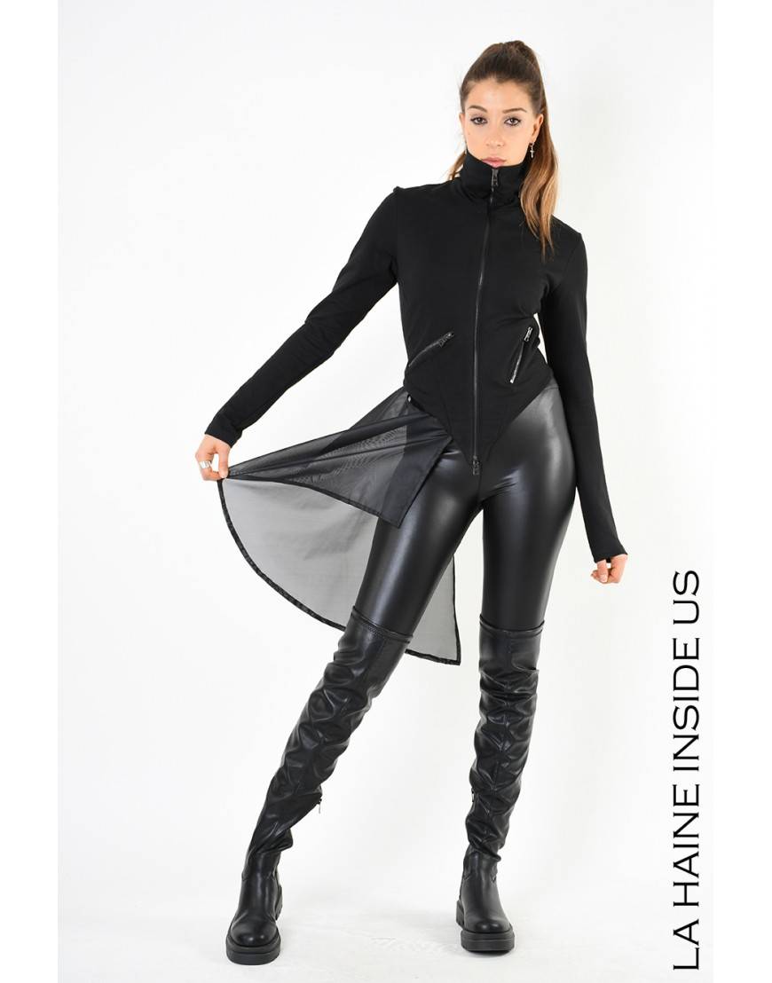 La Haine Inside Us 4M LW902 GIACCA Nero