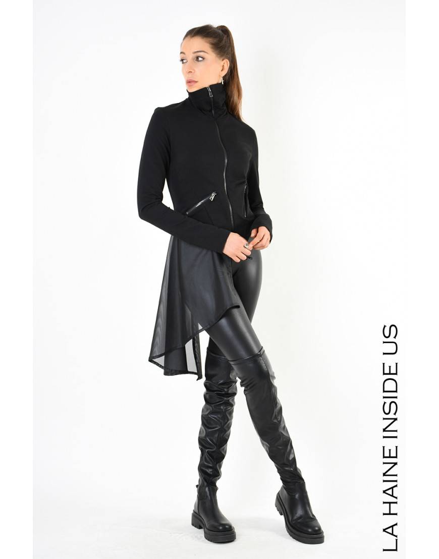 La Haine Inside Us 4M LW902 GIACCA Nero