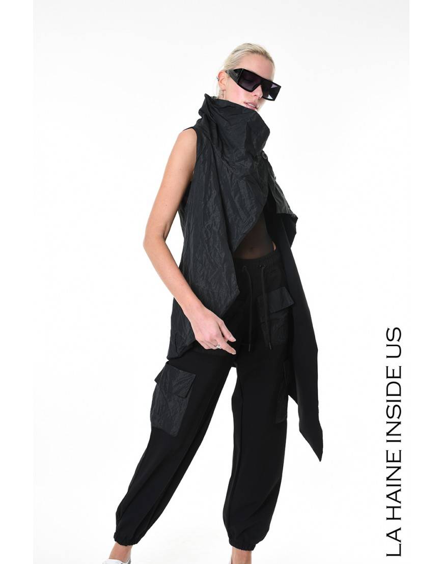 La Haine Inside Us 4M LW946 GILET Nero