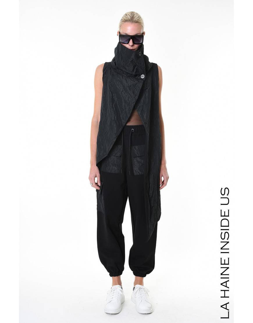 La haine inside us 4M LW946 GILET Nero