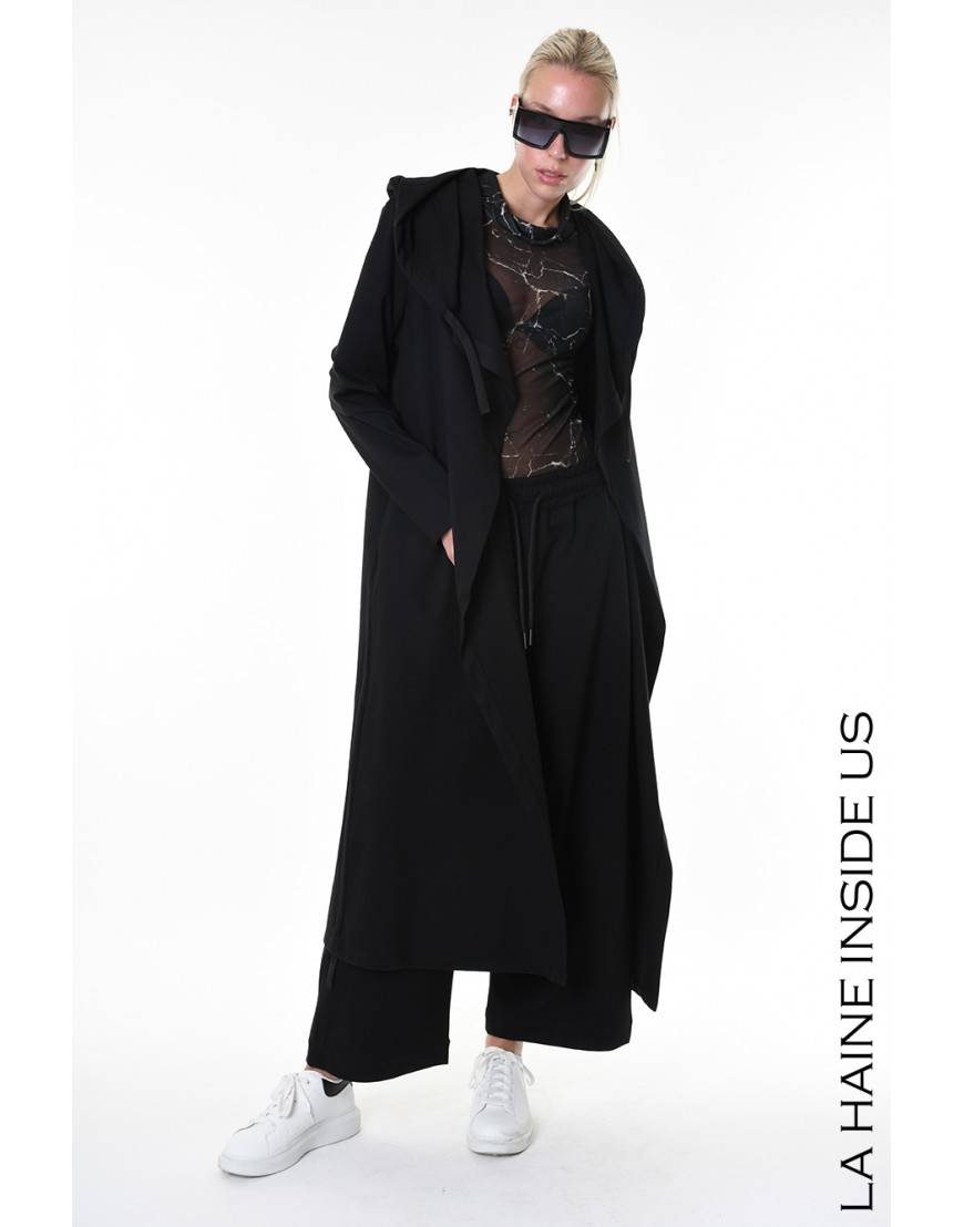 La haine inside us 4M LW956 CARDIGAN UNISEX D Nero