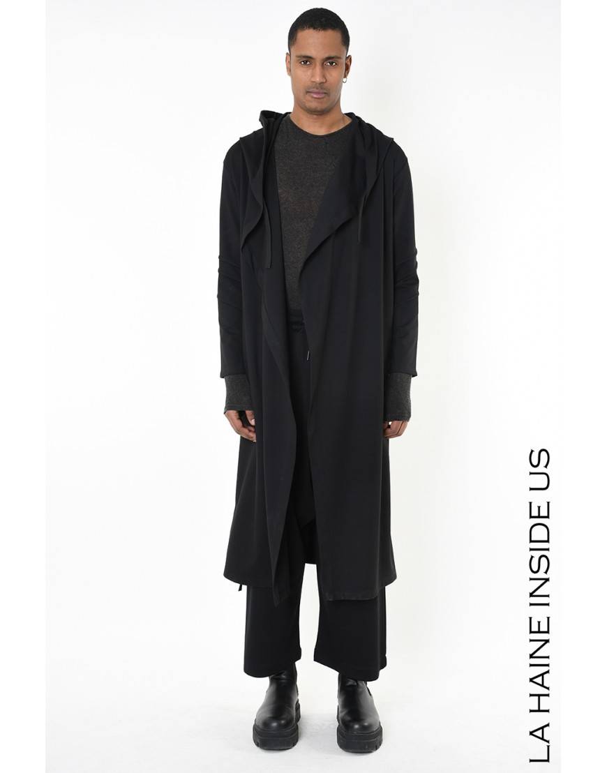 La Haine Inside Us 4M LW956 CARDIGAN UNISEX U Nero