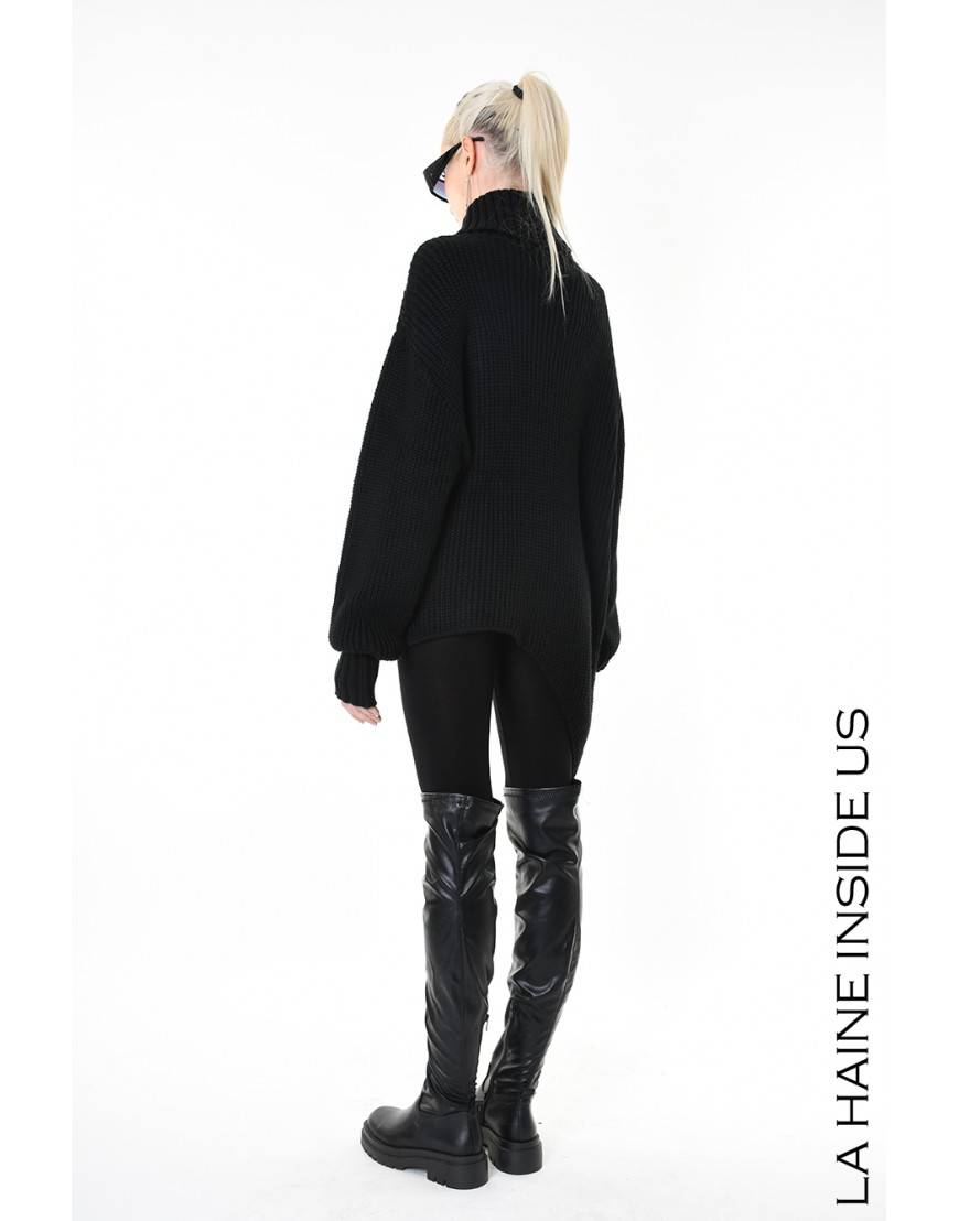 La Haine Inside Us 4M LW961 MAGLIA Nero