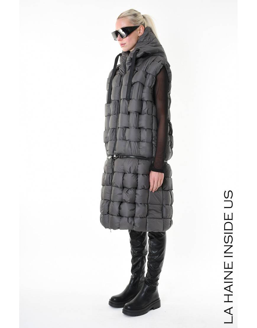 La Haine Inside Us 4P LW942 PIUMINO UNISEX D Fango