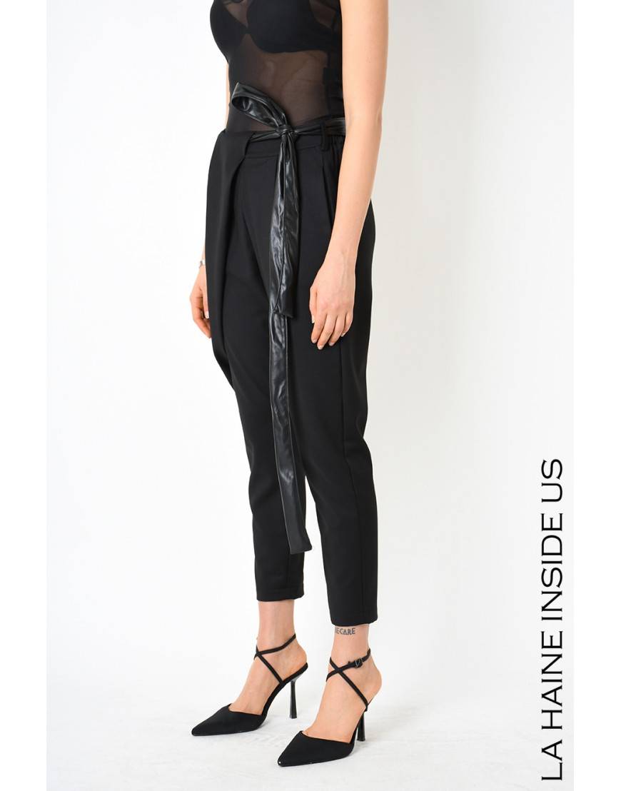 La Haine Inside Us 4R LW512 PANTALONE Nero